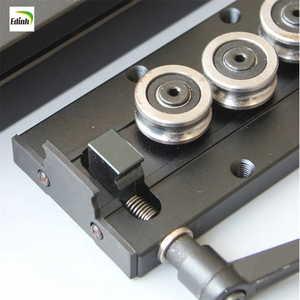 双轴矩形方形车轮直线导轨SGR系列银色SGR20 SGB20UU-5车轮 - Product Image 6