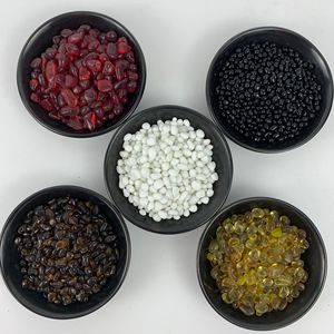 高品质透明1-2毫米2-3毫米玻璃砂彩色不规则桌面，用于餐饮装饰固体 - Product Image 5