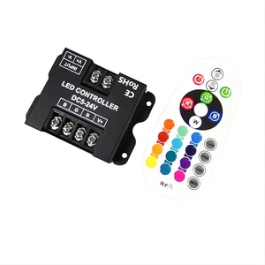 Di alta qualità Led Rgb Controller Rf telecomando Dc12-24V 30A Pwm 433 Rf memoria memoria 23Key Led Rgb luce Dimmer Controller