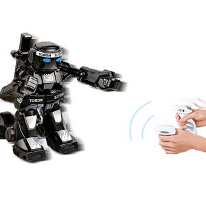 Robot de lucha con control remoto para niños, juguetes eléctricos, juegos interactivos para padres e hijos, 2,4G