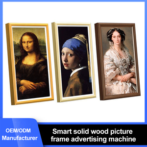 21.5/32/43/55 pollici digitale Nft foto cornice Wifi App commerciale Nft schermo Display arte digitale Crypto cornice con Software Cms gratuito - Product Image 2