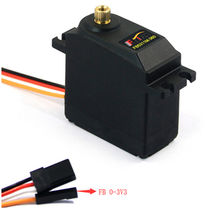 Feetech FB5311M Standardgröße 6V 15KG Feedback 360-Grad-Digitalservo für RC Boote Auto/Arduino Roboter/Luftfahrzeug spielzeug fliegend