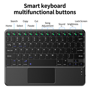 Teclado tri-mode tijera silencioso 78 teclas Mini teclado portátil lindo teclado inalámbrico para tableta y computadora portátil Windows - Product Image 3