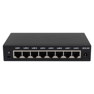 VCOM 8 Port 100 Mbit/s Ethernet Switch Netzwerk Switcher 1.6G Bandbreite für Computer Internet - Product Image 4