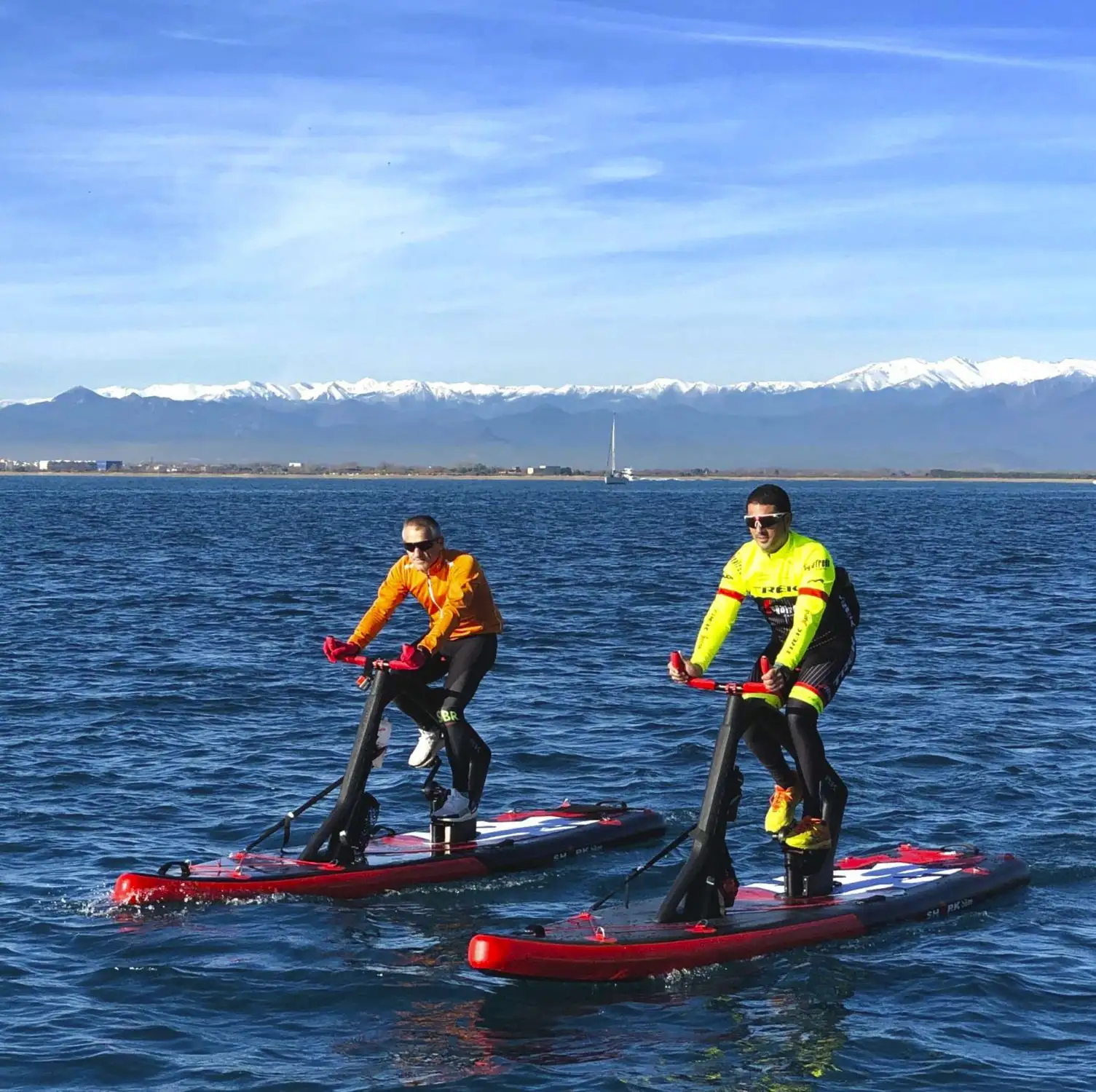 XZ OEM ODM ağır pvc deniz döngüsü ucuz şişme su bisikleti