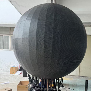 หน้าจอ LED ทรงกลมแบบโต้ตอบหน้าจอ LED ทรงกลมที่ตั้งโปรแกรมได้สินค้าส่งออกทั่วโลก