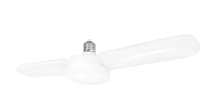 E27 LEDミニファンブレード電球AC85-265V 28W折りたたみ式LED電球ホーム天井リモコンタイミングランプB22/E26ベースPC - Product Image 2