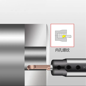 MTR MNR MIR MGR MUR MPR MFR MQR MKR sıkıcı kesici kanal açma diş torna aracı İç torna freze kesicisi ile karbür - Product Image 3