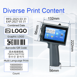 Tragbarer Hand-Tinten strahl drucker/Smart Coder Karton druckmaschine/Zeit datum Handheld-Chargencode-Drucker