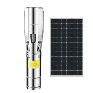 低メンテナンスと長寿命のインド農村部の深層水取水用小型ソーラー水中ポンプ - Product Image 5