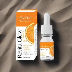 Jovees草药Revita Glow <span class=keywords><strong>Vit</strong></span> <span class=keywords><strong>C</strong></span>血清30毫升由天然草药提升