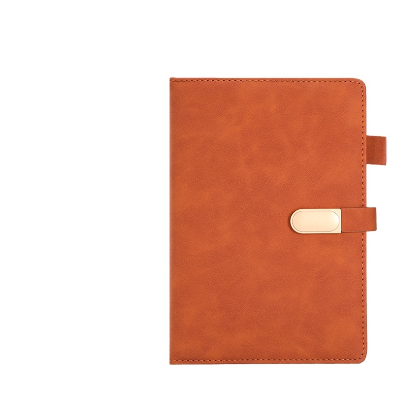 A5 ellipse Buckle--Dark brown