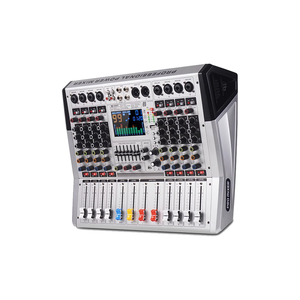 400W*2 Professional Power Amplifier Audio <strong>Mixer</strong> 4/6/8 Channels 99DSP USB Bluetooth Recording MP3 Reverb Amplifier Mixing System - Product Image 2