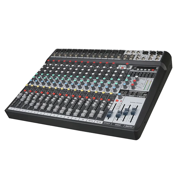 99 Dsp Efektor 16 Saluran Audio Mixer Gereja Konsol Mixing Audio