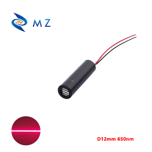 标准 12毫米 650nm 10mw 红色激光线模块不同线路长度工业 APC 驱动器用于液位测量 - Product Image 4