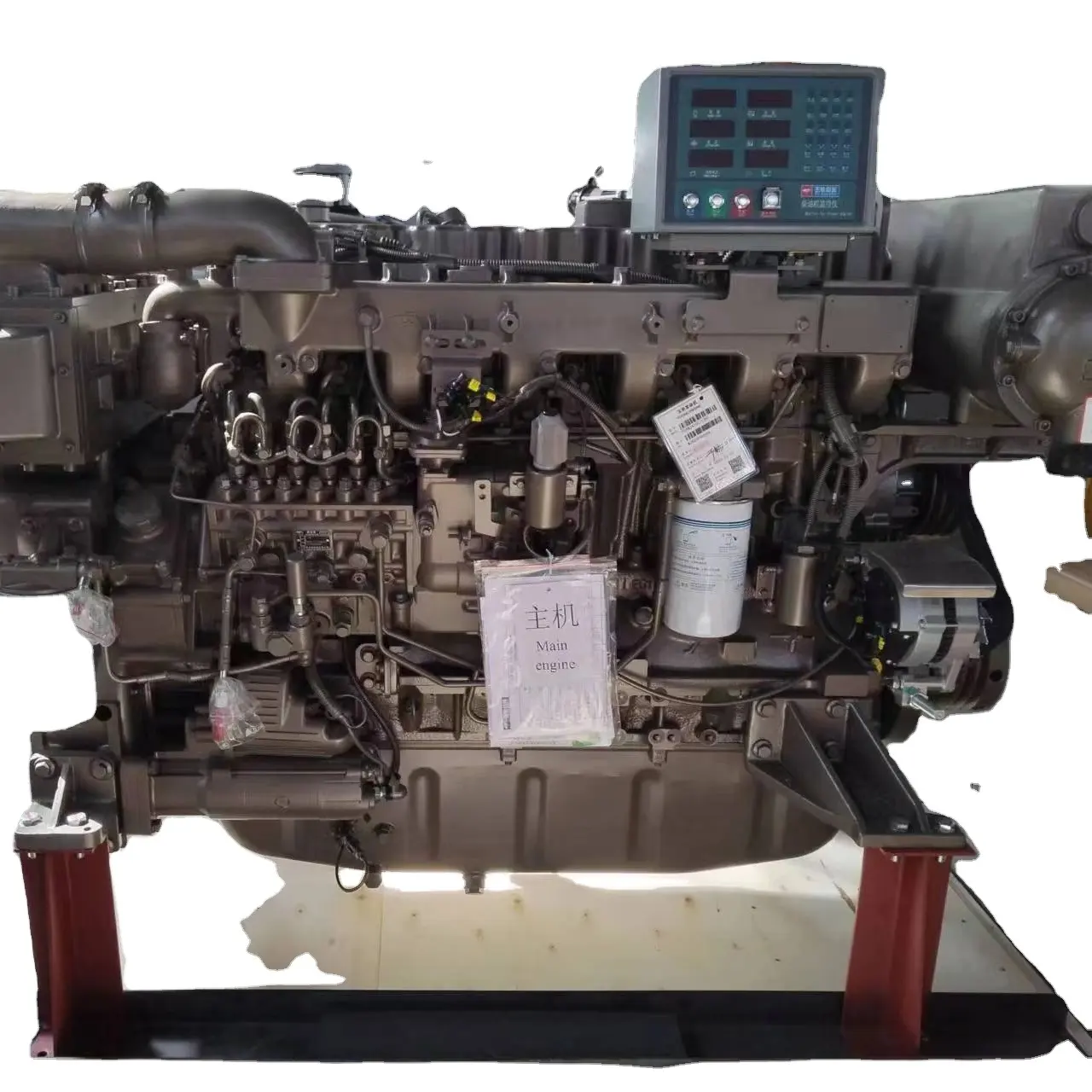 Прямая Продажа с завода, 6-цилиндровый дизельный двигатель Yuchai серии YC6M с коробкой передач, механический насос, YC6MK320C