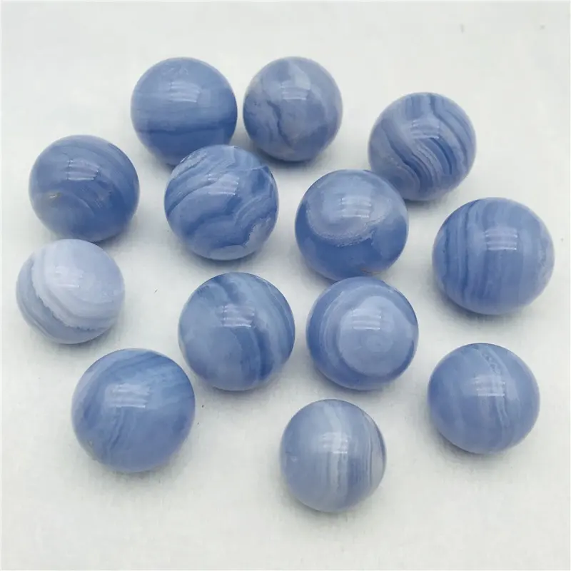 Hot Sale Natural Crystal Quartz Stone Healing Blue Lace Agate Sphere Crystal Ball For Gift Decoration