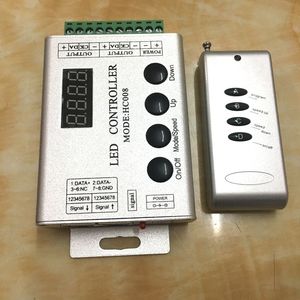 DC5-24V 4 Tasten RF HC008 Programmier bare RGB Led Pixel Controller mit 133 Licht modi