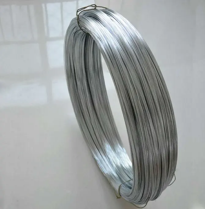 Más promocional 1,5mm alambre de acero de resorte de alto carbono alambre de acero galvanizado de alta tensión