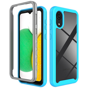Cep telefonu aksesuarları kabuk kapak Samsung Galaxy A03 çekirdek sert arka kapak kılıfı - Product Image 2