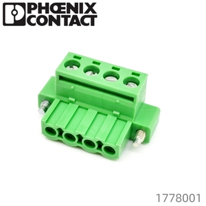 Original Green 5.08mm Contact 1778001 <strong>Terminal</strong> <strong>Block</strong> 4 Pin Tin PCB <strong>MSTB</strong> Connector - Product Image 2