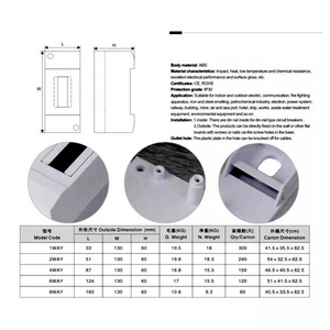 1Way Plaistc Distribution Control Project Enclosure <strong>Box</strong> - Product Image 4