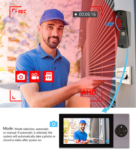 7 Inch WiFi Doorbell Camera Video <strong>Intercom</strong> 4 Wire Video Door Phone <strong>Intercom</strong> <strong>System</strong> for Villa Home Apartment - Product Image 2