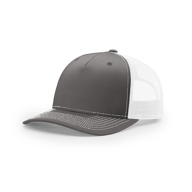 Charcoal gray-white