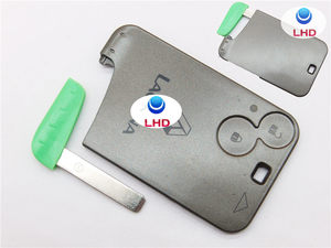 New for Renault Laguna <strong>Espace</strong> Replacement 2 Button Remote <strong>Key</strong> Card Shell Case House - Product Image 2