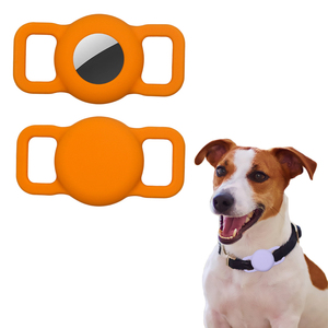 Orta boy GPS Tracker Apple Airtag Anti-Scratch için koruma kapağı kabuk Pet köpek kedi için renkli silikon koruyucu kılıf - Product Image 1