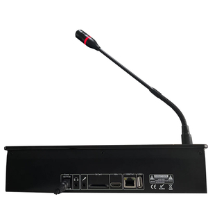 IP PA <strong>System</strong> 10-inch Touch Screen Visual <strong>Intercom</strong> Host Speaker with Controller and Paging Mic - Product Image 5