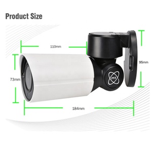 חיצוני מקורה אבטחת AHD bullet <span class=keywords><strong>1080P</strong></span> <span class=keywords><strong>PTZ</strong></span> <span class=keywords><strong>2MP</strong></span> CVI TVI 4IN1 פאן הטיה 4X זום RS485 UTC קואקסיאלי מצלמה