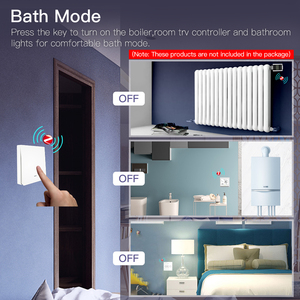 DIY Wireless Zigbee 4 Gang Scenario Battery Powered Button Light <strong>Program</strong> Tuya Smart Life Remote Switch Wifi Scene Switch - Product Image 4