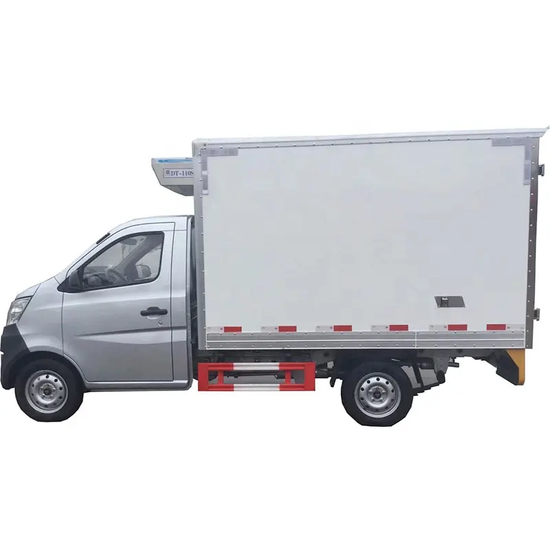 0.6-1.5 Ton Mini Reefer Truck/Koelkast Koeling Van Vehicle Voor Verkoop