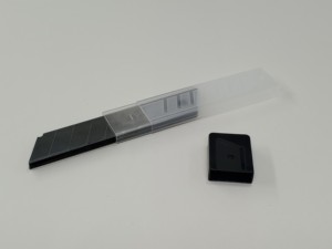 Premium dayanıklı malzeme kesici bıçak yapış kapalı bıçak 9mm kesici bıçak maket bıçak - Product Image 4