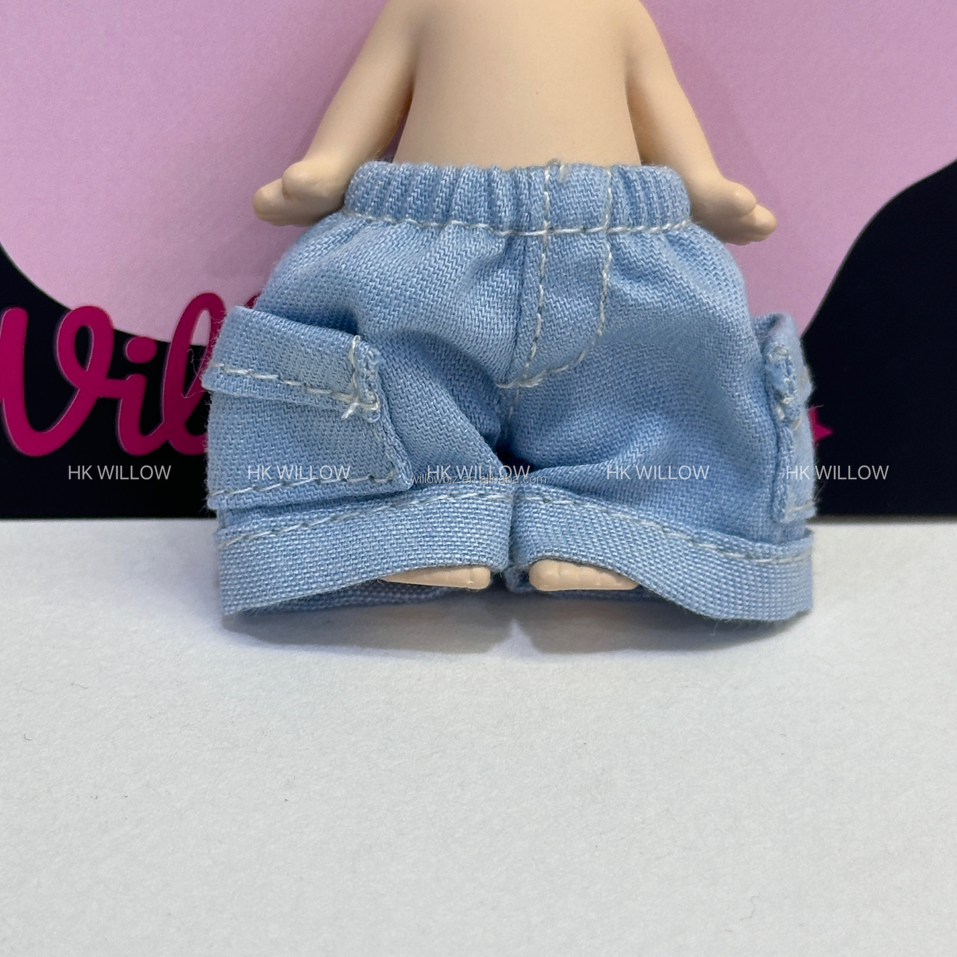 Pantalón 1-jeans azul claro