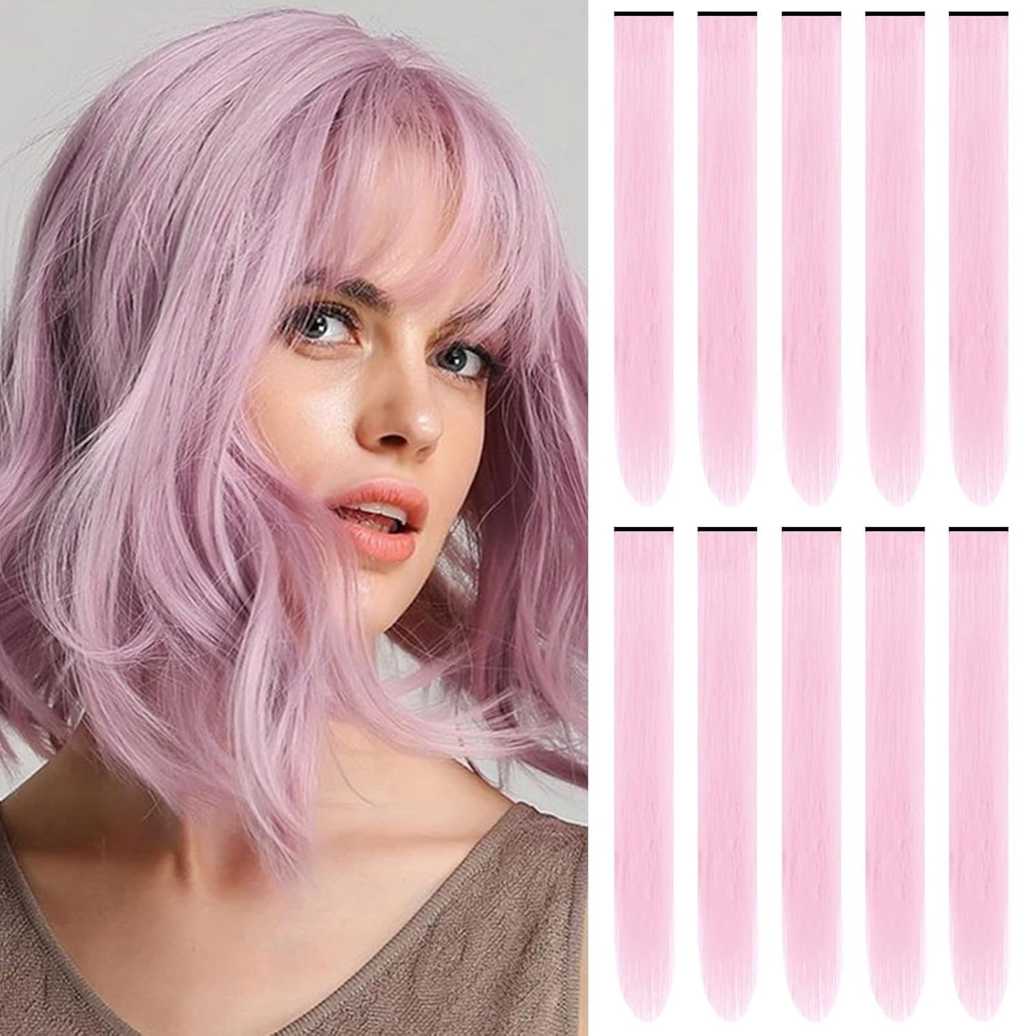 10 pcs-pink