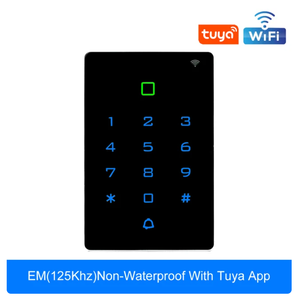 WiFi Tuya porta di controllo di accesso tastiera RFID tastiera IP68 impermeabile WG26 lettore di schede porta App di sblocco remoto