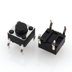 触覚タクトプッシュボタンマイクロスイッチ2ピン4ピン6*6*4.3/5/6/7/8/9/10mm 6x6x5タクトスイッチ中国工場 - Product Image 1