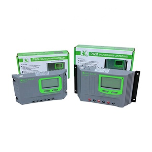 Regulateur 12V 24V 48V USB ЖК интеллигентая (ый) 10A 20A 30A 40A 60A 80A 100A панель солнечной батареи мощности PWM со слежением за максимальной точкой мощности, Солнечный контроллер заряда - Product Image 2