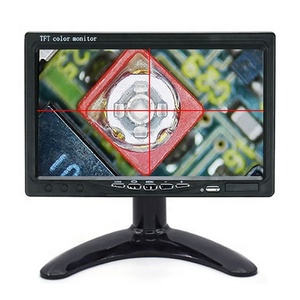 7 Inch Small Size Screen TFT <strong>LCD</strong> Screen TV <strong>Monitor</strong> <strong>BNC</strong> Video <strong>Input</strong> for Industrial CCD HD Camera PS Punch Machine Welding Machine - Product Image 1