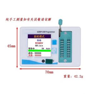 G200P programmatore offline download offline SPI FLASH EEPROM burn write 24/25/93/45 burn - Product Image 5