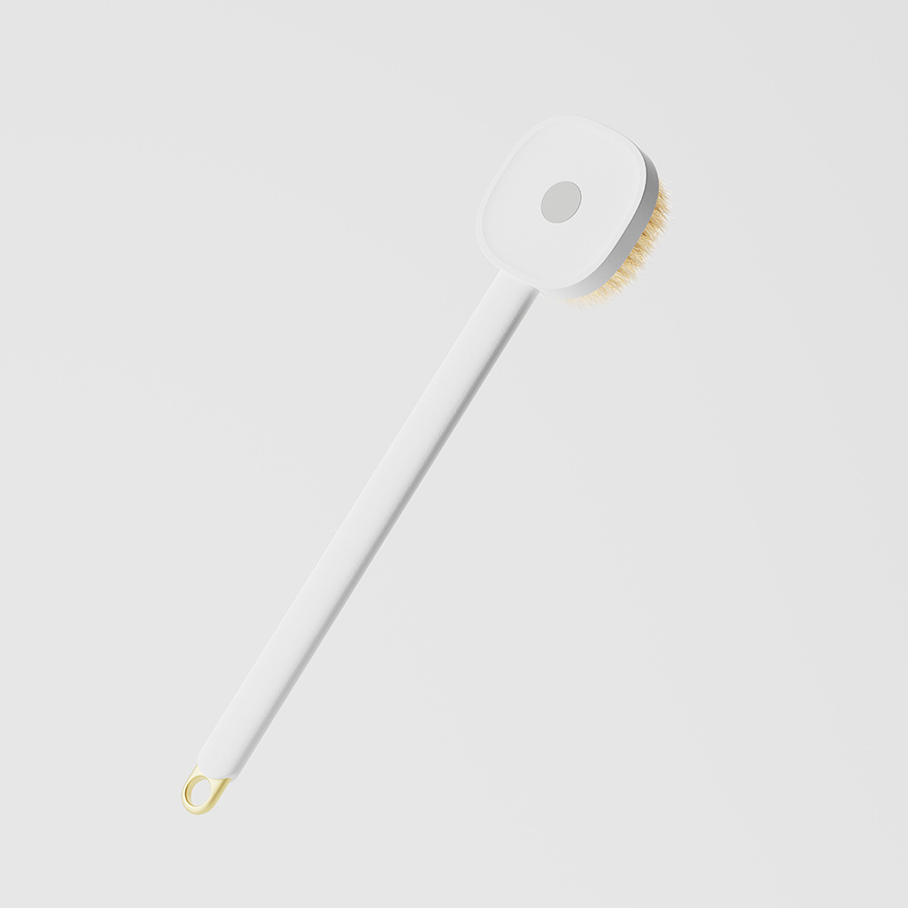 Brosse de bain blanche