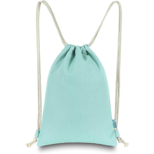 2025 Trung Quốc nhà máy bán buôn tùy chỉnh ánh sáng màu xanh dây kéo Ba Lô Túi thể thao phòng tập thể dục bao gói - Product Image 1