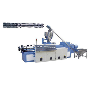塑料挤出机械锥形双螺杆挤出机 - Product Image 3