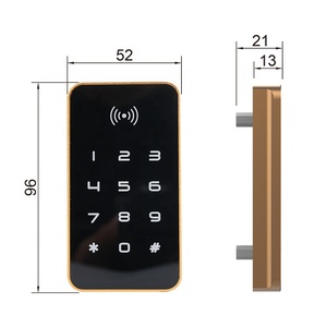 Qidots F056 RFID цифровой замок шкафа электронный одноразовый кодовый замок - Product Image 6