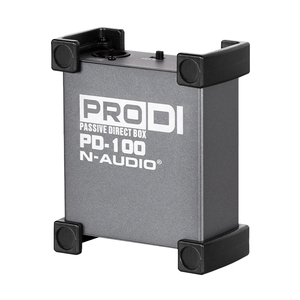 Caja directa pasiva Entradas XLR Di Boxes Soporte para instrumentos de bajo de guitarra Inyección Active Di Box para salidas Thru y XLR - Product Image 1