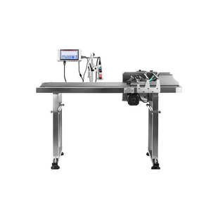Online automatischer Code Jet Drucker Datum Chargen nummer Verpackung Plastiktüte Montagelinie Tinten strahl druck zwei dimensionaler Code - Product Image 5