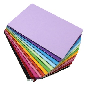 Cuaderno A5 personalizado, planificador, cubierta de papel colorida, papelería escolar A6 impresa con encuadernación de hilos, cuaderno en blanco para estudiantes
