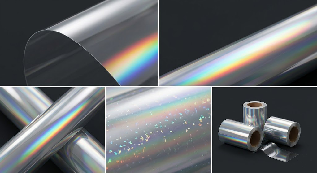 Holographic(Laser) BOPP Film (BOPP/PET)
